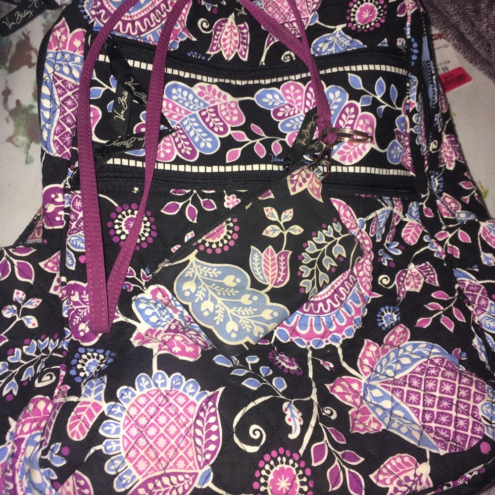 Vera Bradley tech backpack WITH matching lanyard!